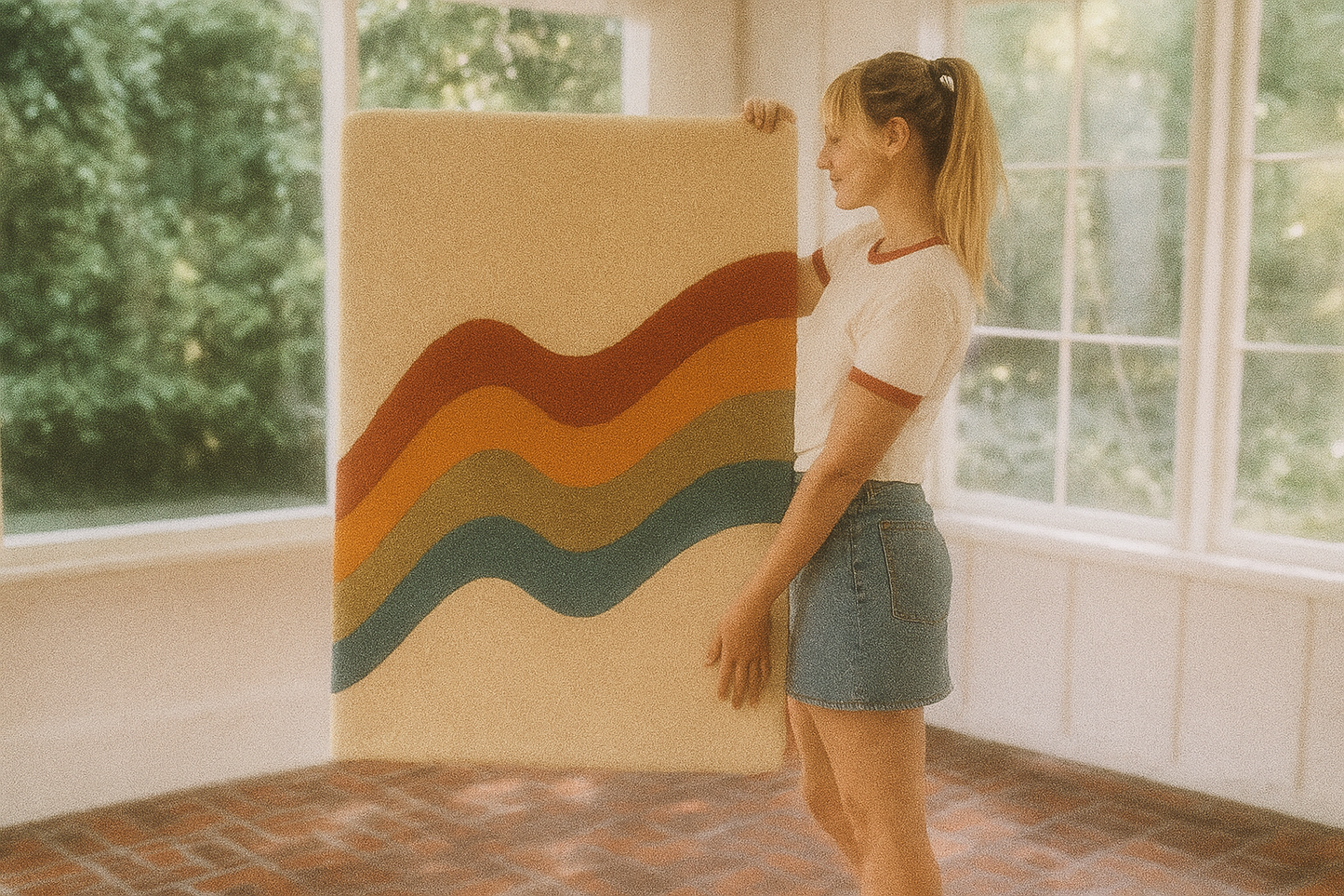Coastline Wave Rug