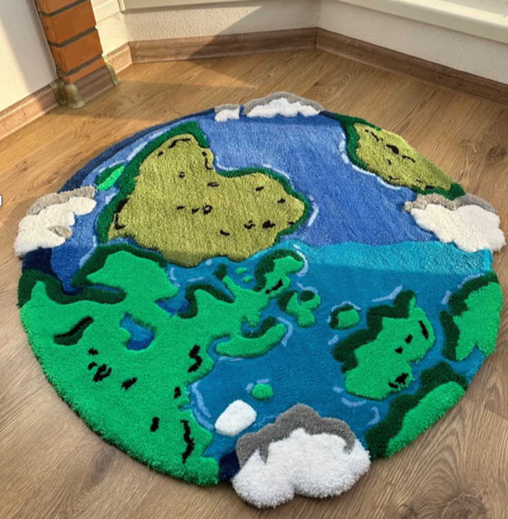 Planet Earth Rug