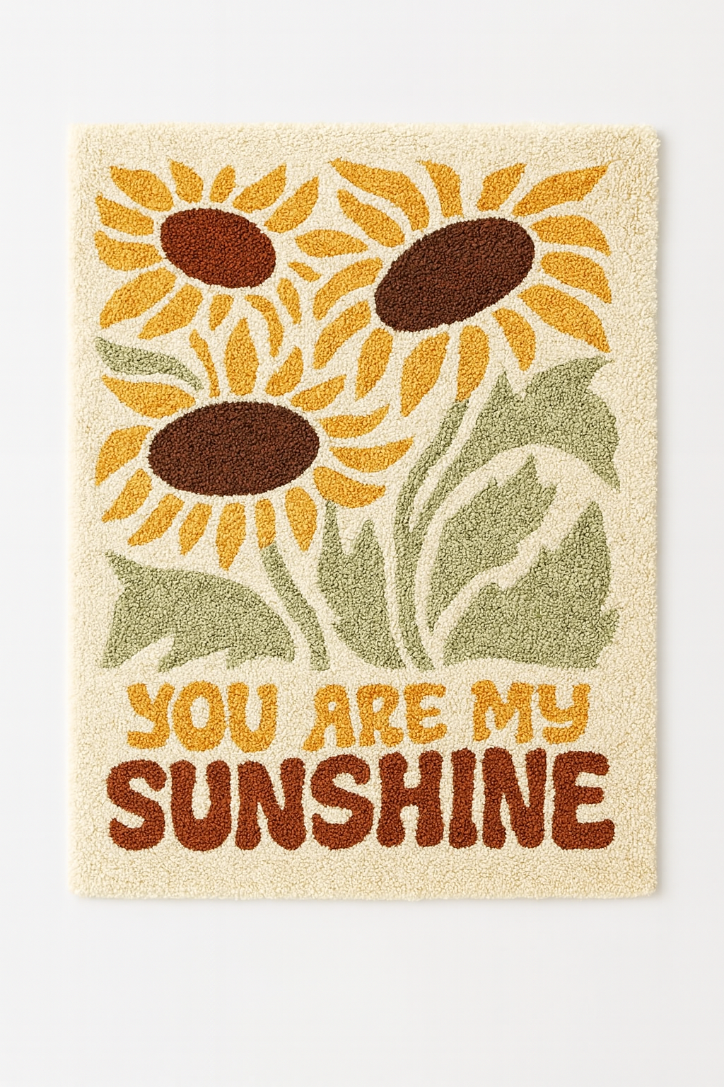 Sunflower Sunshine – Retro Rug