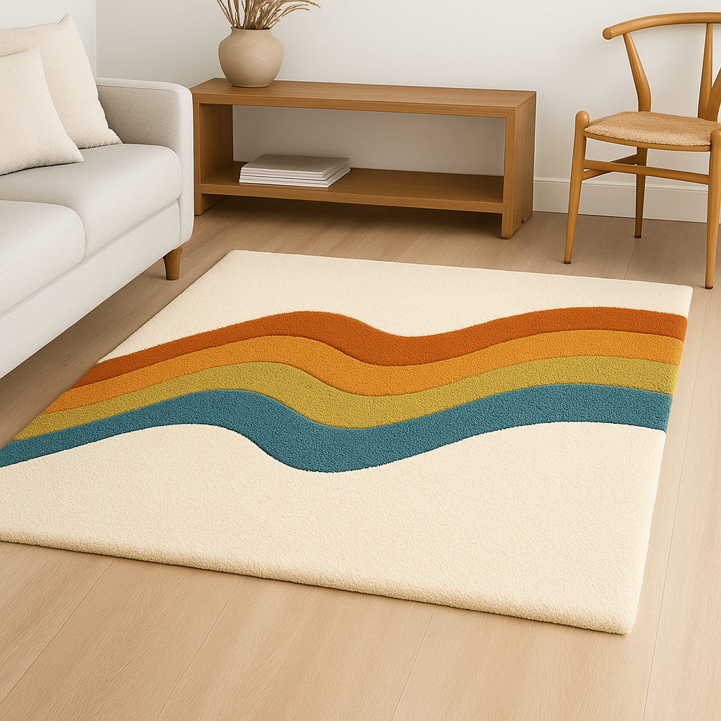 Coastline Wave Rug