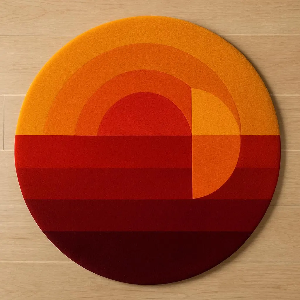 70s Spectrum Hand Tufted Rug