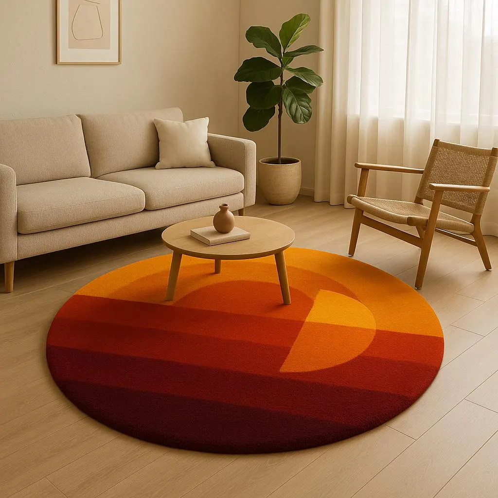 70s Spectrum Hand Tufted Rug