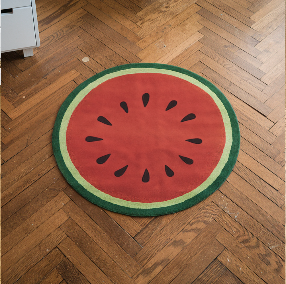 Juicy Watermelon Rug