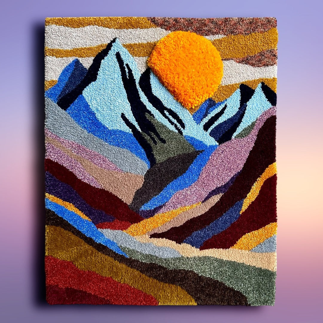 Mountain Sunrise Rug